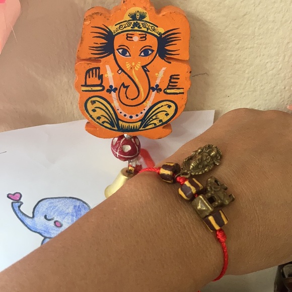 Ganesh Hindu Lord Prosperity, Luck bracelet - Picture 9 of 17